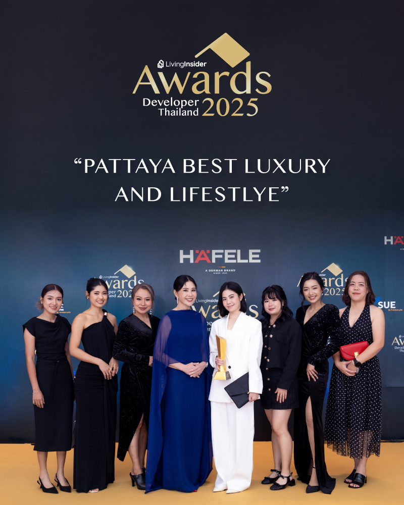 CASCADE by PATTA รับรางวัล PATTAYA BEST LUXURY AND LIFESTYLE Highlight