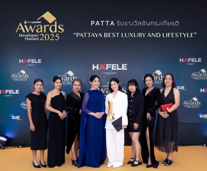 CASCADE by PATTA รับรางวัล PATTAYA BEST LUXURY AND LIFESTYLE Highlight